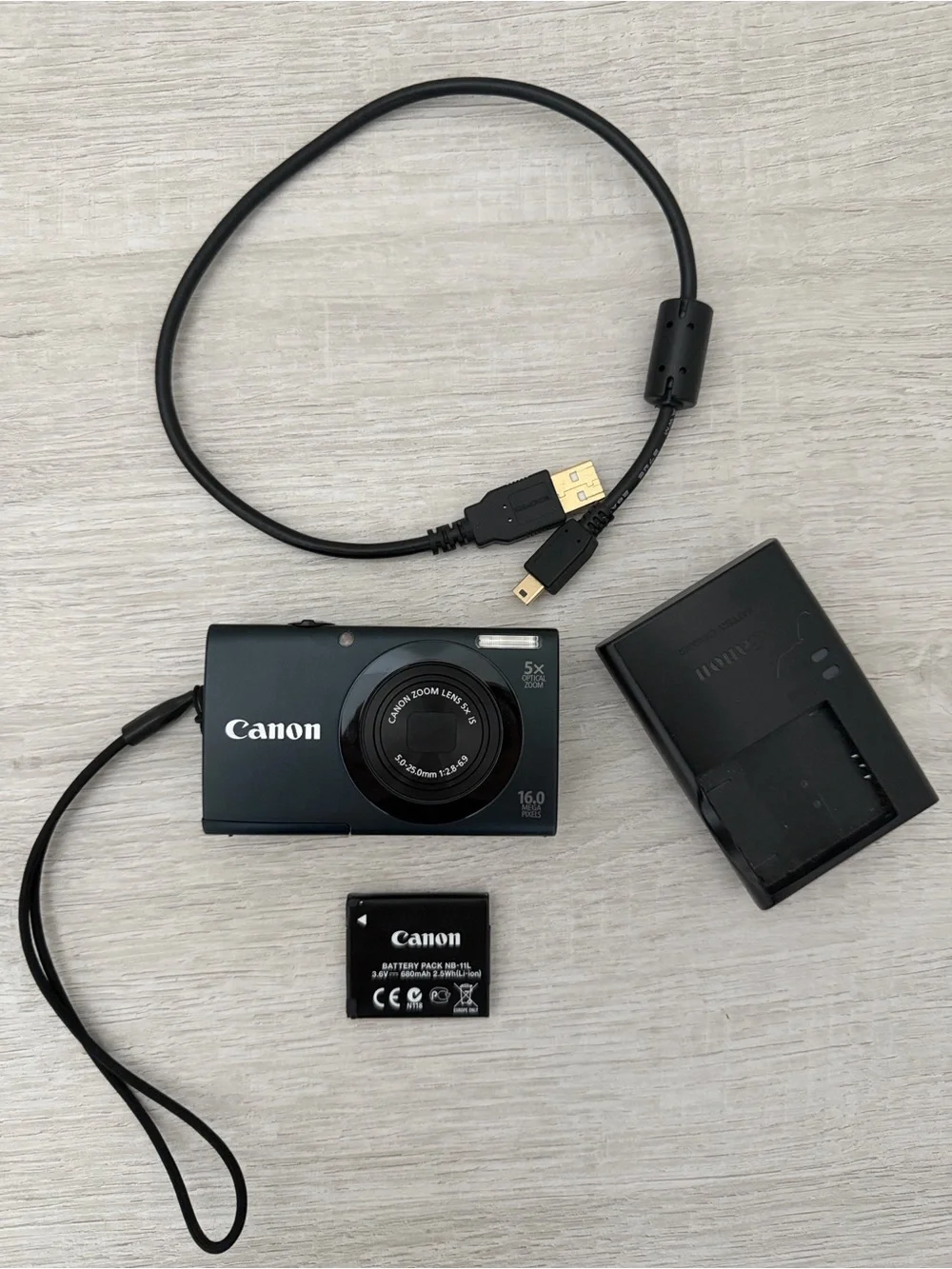 Canon PowerShot A3400 IS 16.0 MP Digital Camera